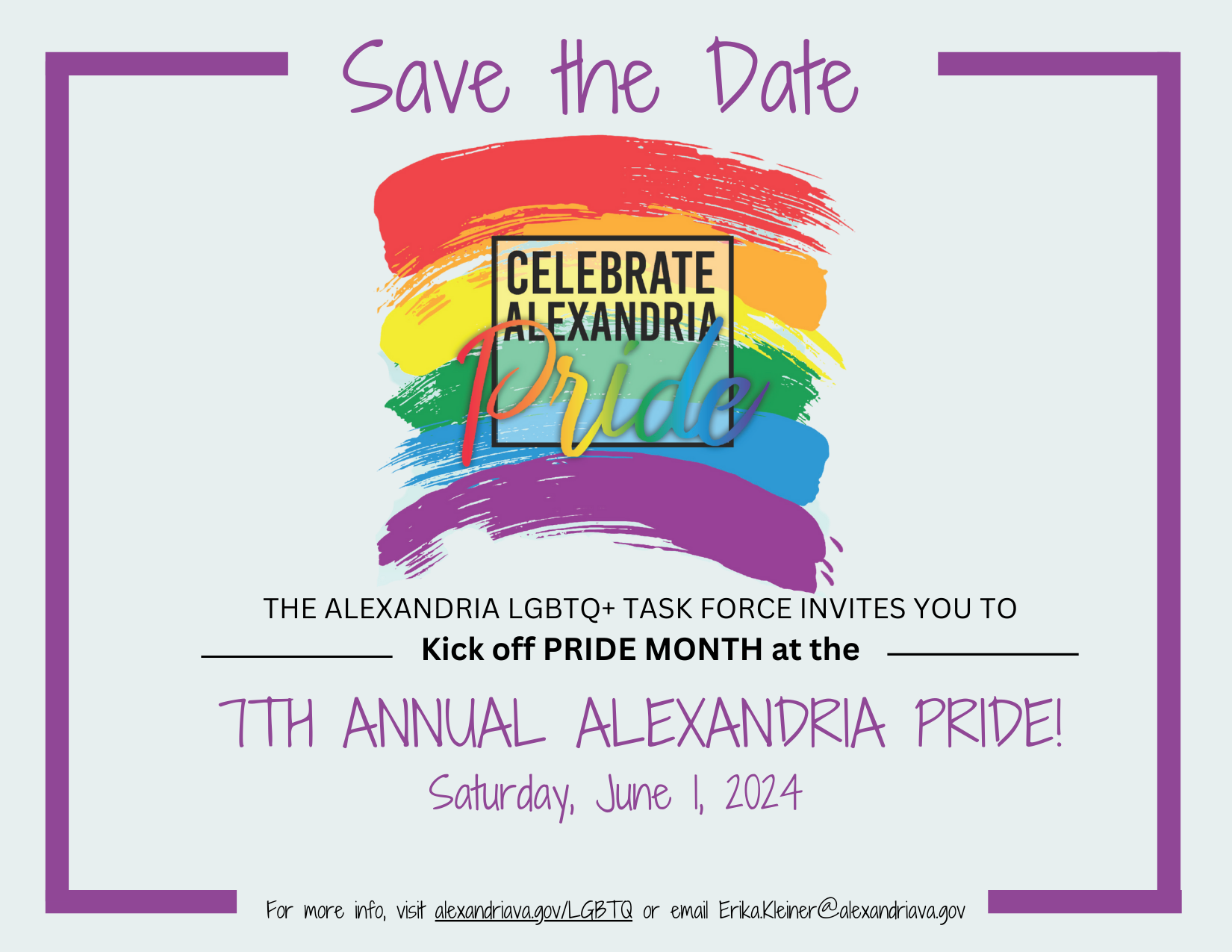 Alexandria LGBTQ+ Community, Task Force and Resources City of